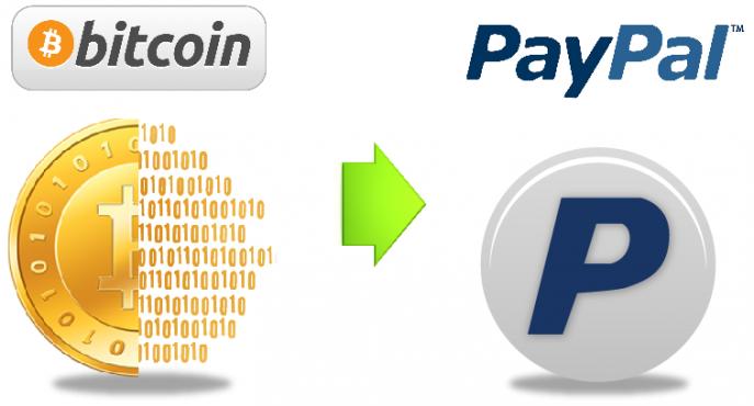 PayPal позволит проводить  транзакции с биткоином и выводить его на другие кошельки
