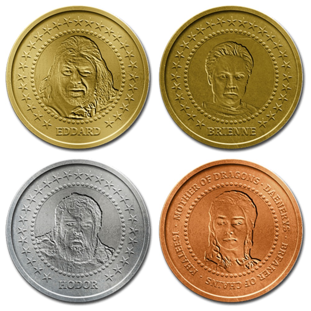В Америке разработали цифровые монеты в честь главных героев "Игры Престолов"