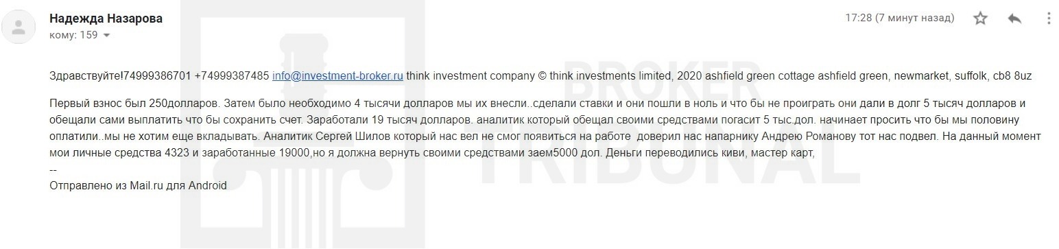 Think Investments Limited