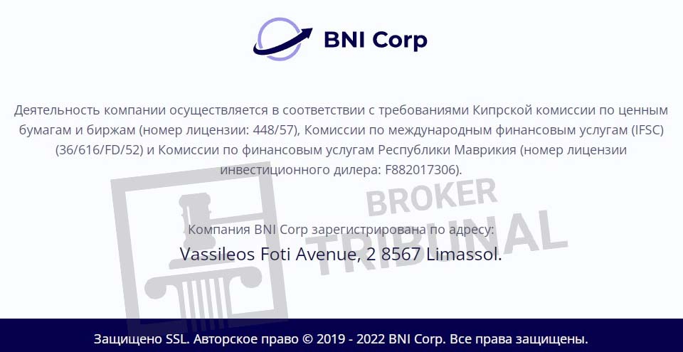 BNI Corp