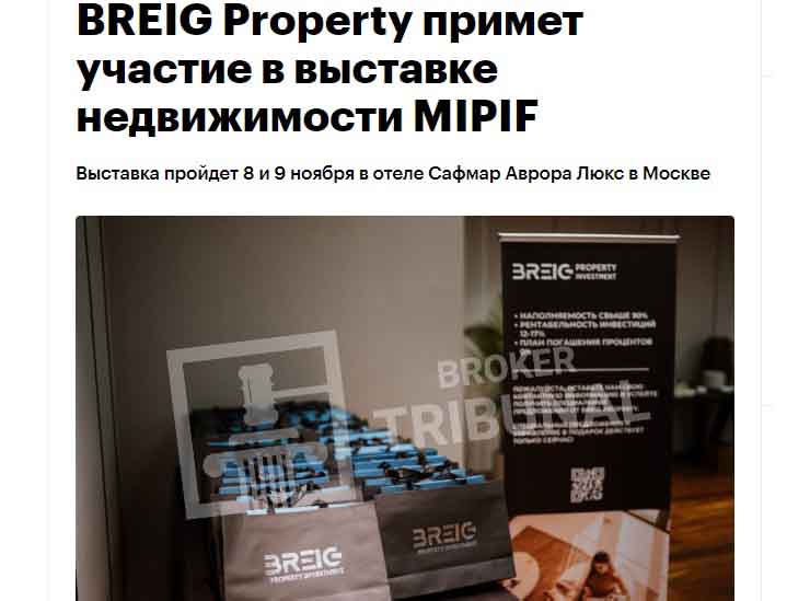 Иноагент Дудь рекламирует пирамиду Breig Property, похожую на МММ