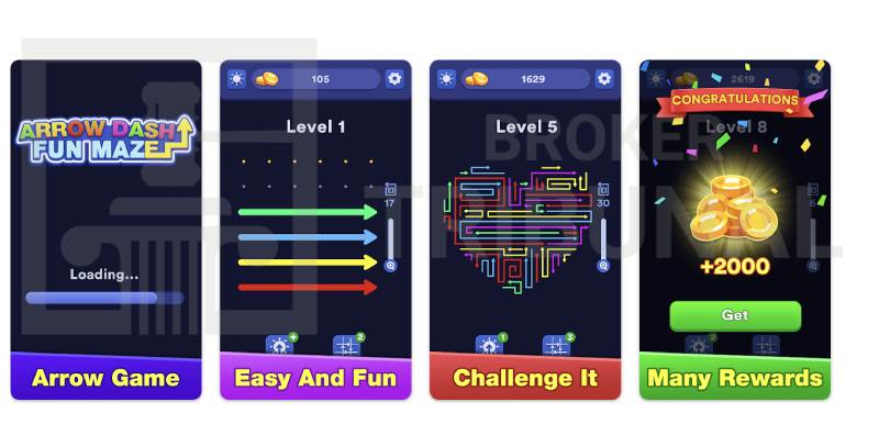 Arrow Dash Fun Maze