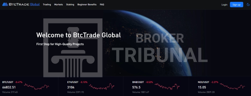 BtcTrade Global Ltd