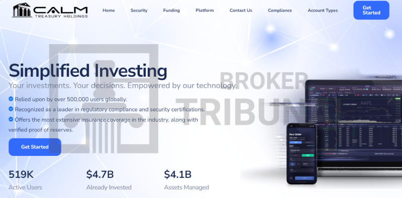 CalmTreasuryHoldings