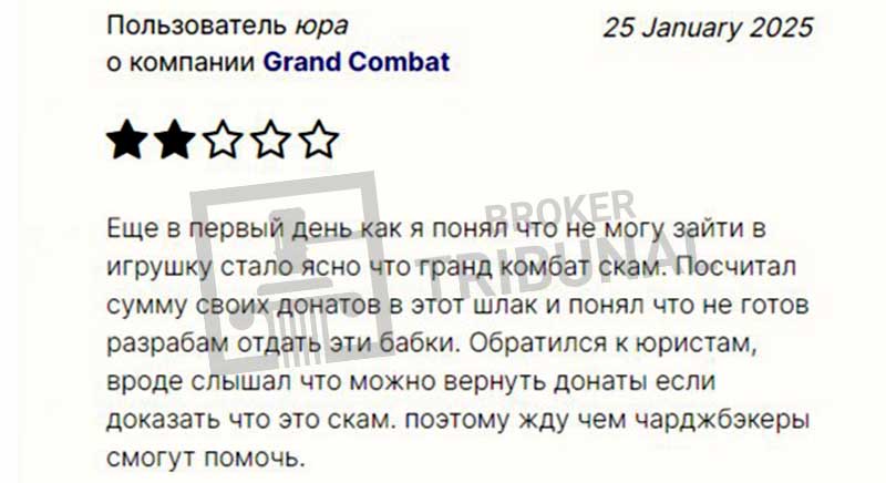 Что случилось с игрой Grand Combat