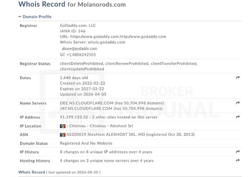 Molanorods