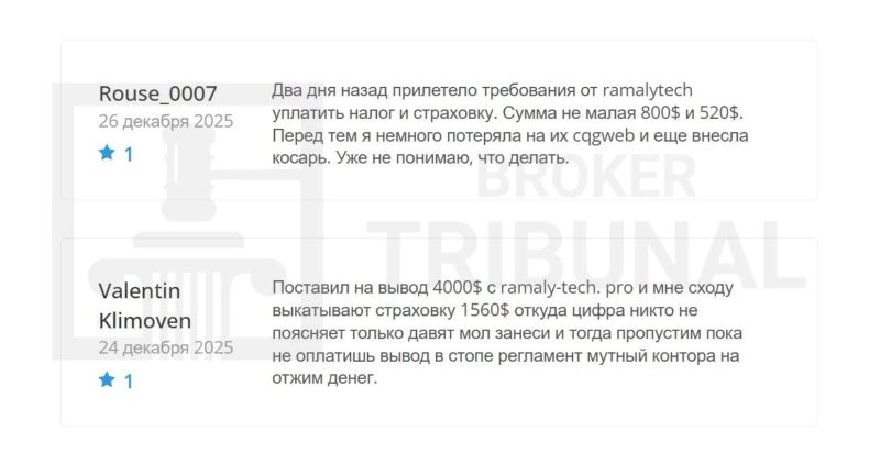 Ramalytech — псевдоброкер, который замаскирован под легитимного поставщика финансовых услуг