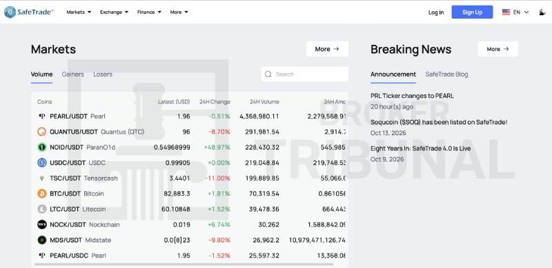 SafeTrade