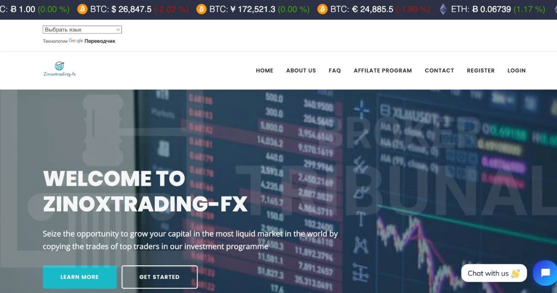 Zinoxtrading FX