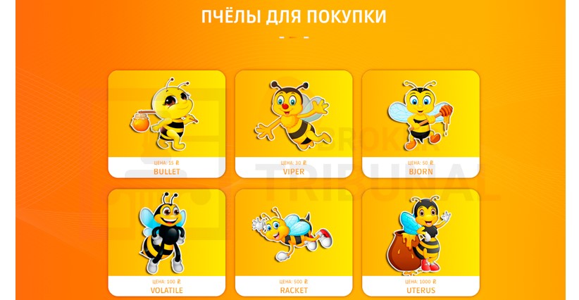Купи виртуальную пчелу в Honeygame и продавай такой же мед